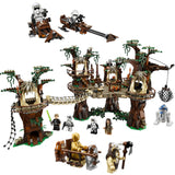 New Star 05047 Wars Compatible Lepining 10236 Ewok Village Wars Set Building Block Bricks Kids Toys Christmas Gifts