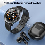 MX12 Smartwatch Men Women IP68 Waterproof 256M Music Player Bluetooth Call Smart Watches For Android IOS PK Huawei GT2