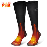 4000mAh Winter Warm Outdoor Socks Thermal Heating Sock Three Modes Elastic Comfortable Water Resistant Electric Warm Sock Ski