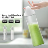 600ML Pro Juicer Portable Blender Fruit Smoothie Shakes Four Page Blade Madness Mix Blend Jet Grinder Juice Maker