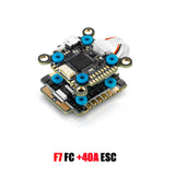 Hobbywing XRotor Flight Controller F7 with XRotor Micro 40A 60A 4in1 BLHeli-32 DShot1200 for FPV Racing Quadcopter