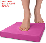 Soft Balance Pad TPE Yoga Mat Foam Exercise Pad Thick Balance Cushion Fitness Yoga Pilates Balance Board for Physical Therapy