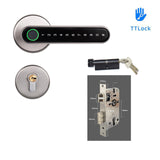 TTLock or Tuya APP Smart Remote Control Fingerprint Biometrics Lock Support Password Number Code Key
