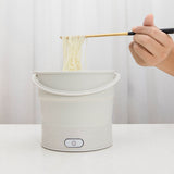 Foldable Electric Cooker 110V/220V Mini Multifunction Hot Pot Food Steamer Cooking Machine for Dormitory Noodle Cooker for Trave