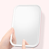 LED Makeup Mirror Illuminated Flexible Cosmetic Table Mirror with Adjustable Light Contact Screen Foldable Portable