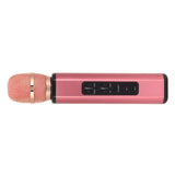 Wireless Bluetooth Microphone Portable Handheld Microphone Speaker with Built-in 2000mAh Rechargeable Battery for PC Smartphones