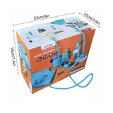 Children Pretend Play Makeup Barber Game Toy Hair Dryer Scissors Girl Play Toy Safety Haircut Hair Stylist Girl Kids Makeup Toys
