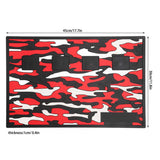 Salon Tool Countertop Pad Barber Tool Mat Camouflage Pattern Prevent Slip for Scissor