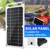 Outdoor Travel Portable 6V Rechargeable Solar Panel Power Storage Generator USB Charger Off-road Emergency Portable Power Supply