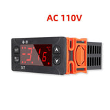 Digital Temperature Controller ETC-902 220V Mini Refrigerator Thermostat Regulator Thermoregulator Thermocouple NTC Dual Sensor