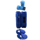 Taekwondo Karate Boxing Leg Hand Foot Protector Set Sparring Gear  Shin Guard Bands Gloves Sports MMA Kids Adults Equipment