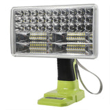 Cordless LED Work Light Flashlight Spotlight for Ryobi 18V Battery Green 3/5/8/9 inch 9W 18W  30W 40W 6000-6500k
