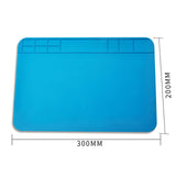 Heat Resistant Soldering Mat Silicone Working Mat Phone Repair Heat Insulation Work Pad Insulator Maintenance Platform