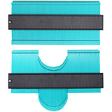 HOT-Widen 2 Pack Contour Gauge Duplicator, 10 Inch Profile Gauge Measure Ruler Tool for Corners and Contour