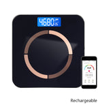 USB Charging Weight Scale Smart Body Fat Scale Bluetooth Electronic Muscle Ingredient Scale Fat Measuring Tool App Floor Scales