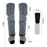 Air Pressure Leg Massager Hot Compress for Ankles Calves and Thighs Massage Shiatsu 360° Full Wrap Pain Relief Foot massageador