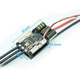 Electric Speed Controller For Skateboard Mini FSESC4.20 50A Base On VESC 4.12 With Aluminum Anodized Heat Sink 12S Esc