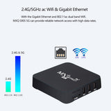 5G 4K HD Set-Top Box Android 2.4 G WiFi Wireless Network Player Home Remote Control Smart Media Player TV Box RK3229-5G Version