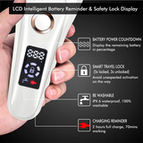 LCD Display Electric Razor Painless Lady Shaver Hair Removal Epilator Bikini Trimmer for Whole Body Waterproof USB Charging