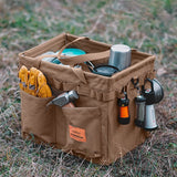SUNDICK Multi-Pockets Camping Tool Bag Oxford Cloth Tools Storage Bag Large Capacity Folding Thermal Drink Carrier Lunch Box