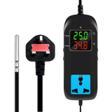 MH-2000 Microcomputer temperature Controller LED Display Socket Breeding Thermostat Thermocouple Thermostat AC 90V~250V 40% off