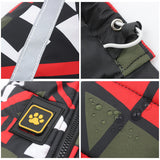 Grote Hond Kleding Winter Warme Honden Kleding Voor Pet Waterdichte Hond Jas Reflecterende Gewatteerde Vest Voor Doberman Rottw