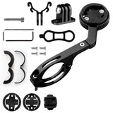 1 Set Bicycle Computer Mount Adjustable Bike Stem Extension Holder Handlebar Mount for Garmin Edge Sports Camera