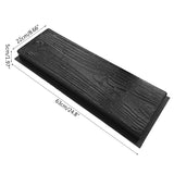 Imitation Wood Grain DIY Path Maker Paving Cement Brick Mold Stepping Pavement Road Concrete Mould