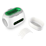 Digital 600ml digital and Touch Control Ultrasonic Cleaner Household Ultrasound Bath for Jewelry Watch Chains Eyeglasses razor