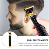 1 Set Barber Professional Hair Trimmer Electric Hair Clipper Male Hair Cutter