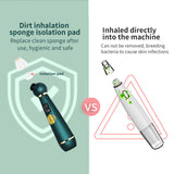 Upgrated 2 in 1 Eye massager &amp; Visualable Blackhead Remover Machine Acne Black Point Vacuum Cleaner  Black Spots Pore Cleaner