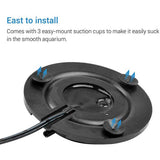 New Aquarium Volcano Ornament Light Night Kit Air Bubbler Desktop Decorations for Fish Tank Aquarium Bubbler Gift with LED Light