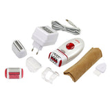Original washable women epilator electric female facial body hair removal rechargeable leg bikini lady shaver callus remover