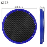 10 Inch Drum Practice Pad Silent Drum Training Pad Carbon Fiber Dumb Drum Percussion Training Tool for Professionals Beginner