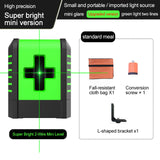 2-Lines Adjustable Laser Level 3-Degrees Self-Leveling/Alarm Cross Line Red/Green Beam Horizontal Vertical Calibrator Waterproof