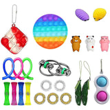 Fidget Toys Pack Anti Stress Set Kawaii Gift Toys Box Children Simple Dimple Antistress Relief Figet Toys Pakket Kit Dropship