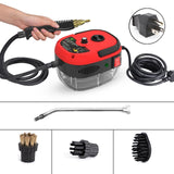 2500W Steam Cleaner for Home Handheld High Temp Steam Cleaner Portable High Pressure Cleaning Machine with Brush Heads 900ml