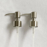 Hand Liquid Soap Pump Dispenser Nozzle for Bathroom Kitchen Stainless Steel Foam Sink Liquid Soap Nozzle Bathroom Accessories