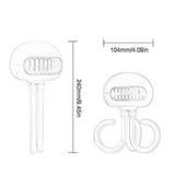 Mini Fan Portable Bladeless USB Rechargeable Silent Outdoor Stroller Fans Mobile Phone Bracket Jellyfish Shape Fans