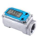 High Accuracy Digital Fuel Flow Meter Car Gasoline Diesel Kerosene Methanol Water Meter Counter Sensor Indicator Controller