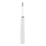 Portable IPX7 Waterproof Rechargeable Sonic Wave Electric Toothbrush 5 Gear Adjustable USB Charging Tooth Brush+Toothbrush Head
