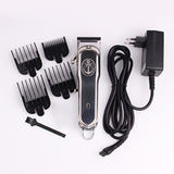 Full Metal Housing Professional Electric Hair Trimmer Barber Hair Clipper Rechargeable Hair Cutting Machine Cordless Haircut