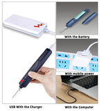 Cordless Electric Soldering Iron Wireless USB Electric Soldering Iron Three-Speed Temperature Control Soldering Iron