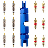 Dropship-Valve Core Remover Tool Kit Bike and Car Valve Core Repair Tool for Bike Bicycle Tire Application