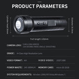MC51 Mini Glare Flashlight Camera 1MP 1080P Outdoor Riding Waterproof DVR Action Camera For Bicycle Motorcycle