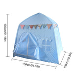 1.3M Portable Children's Tent Folding Kids Tents Tipi Baby Play House Large Girls Pink Princess Castle Child Room Decor