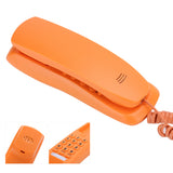 Mini Telephone Desktop Fixed Wired Home Landline Telephone Corded Desk Phone for Home Office Business Hotel mini phone