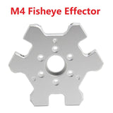 MEGA 3D Printer M4 M3 Fisheye Efforter Dual Single Extruder J-head Hotend V5 V6 Aluminum Alloy For Delta Kossel Hanging Station