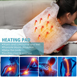 Electric Heating Pad for Neck Back Pain Relief Shoulder Heating Shawl Wrap Pain Relief Heat Therapy Winter Thermal Blanket