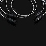 Pair Pure Copper Silver-plated XLR Balance HiFi Audio Cable for Amplifier CD Player